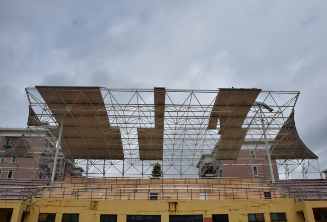 “天鸽”袭击造成暨南大学珠海校区较严重灾情，暨南人众志成城抗险救灾