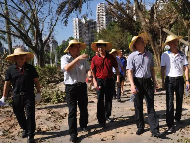 “天鸽”袭击造成暨南大学珠海校区较严重灾情，暨南人众志成城抗险救灾