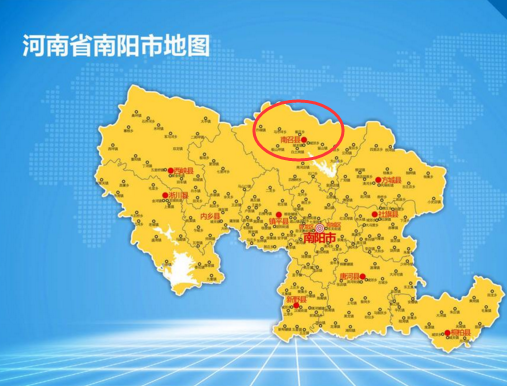 河南省南召县乡镇地图图片