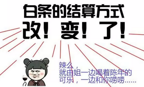 白条改账单制了 N大好处听我一个个讲来