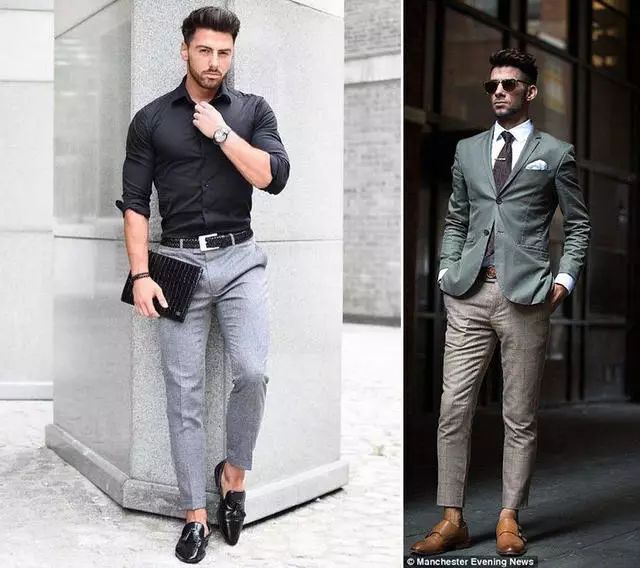 男士搭配：「短一点更时尚」穿对九分裤，让你直接高10公分！