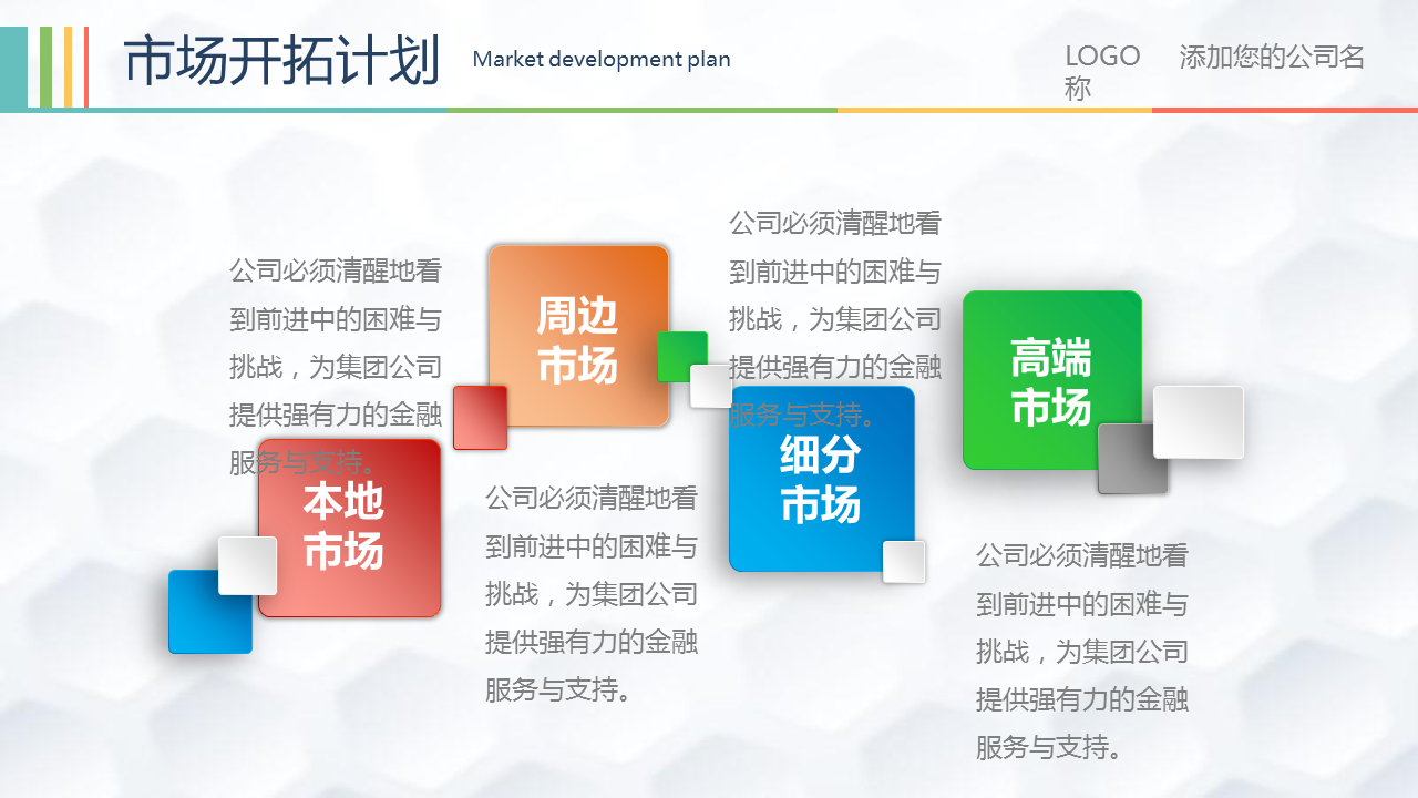创业、商业融资计划书PPT模板
