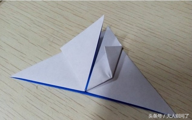 吹气纸兔的叠法