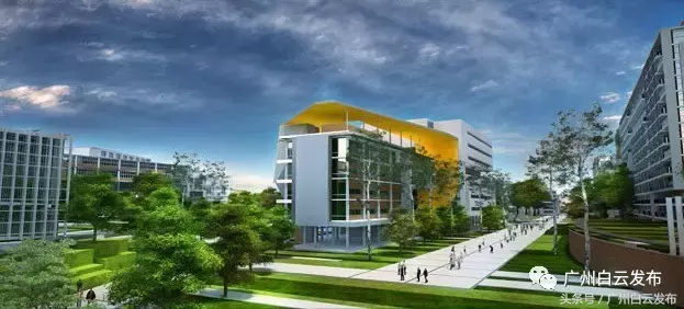 白云区钟落潭高职园区又迎新伙伴，白云学院北校区2021年全面建成！（效果图抢先看）