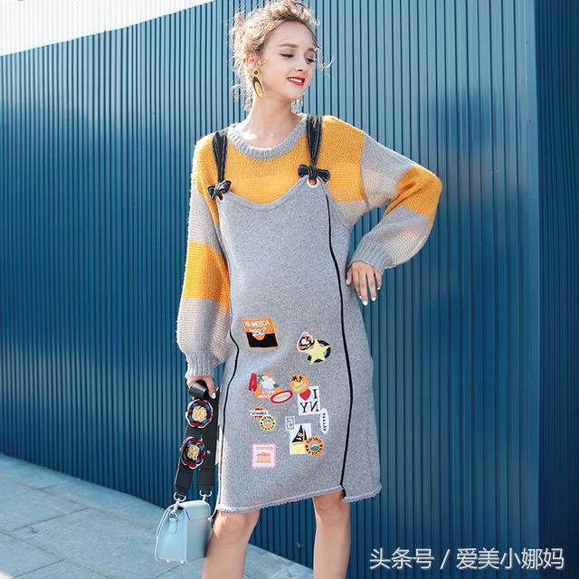秋款孕妇装洋气优雅又舒适