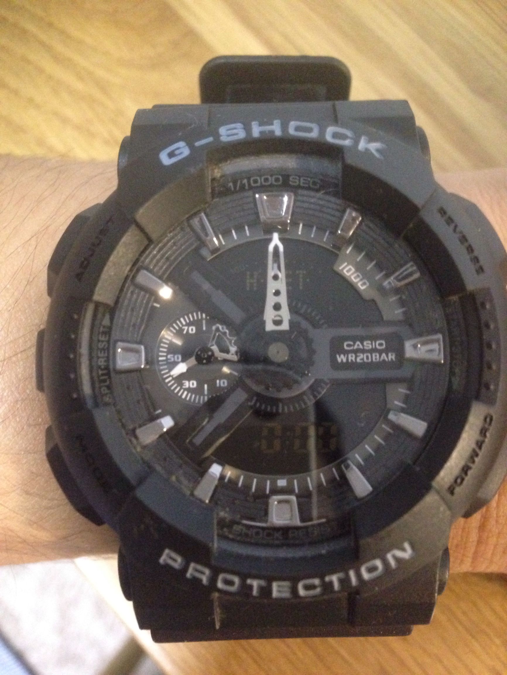 卡西欧G-SHOCK指针与数字不相符怎么调？