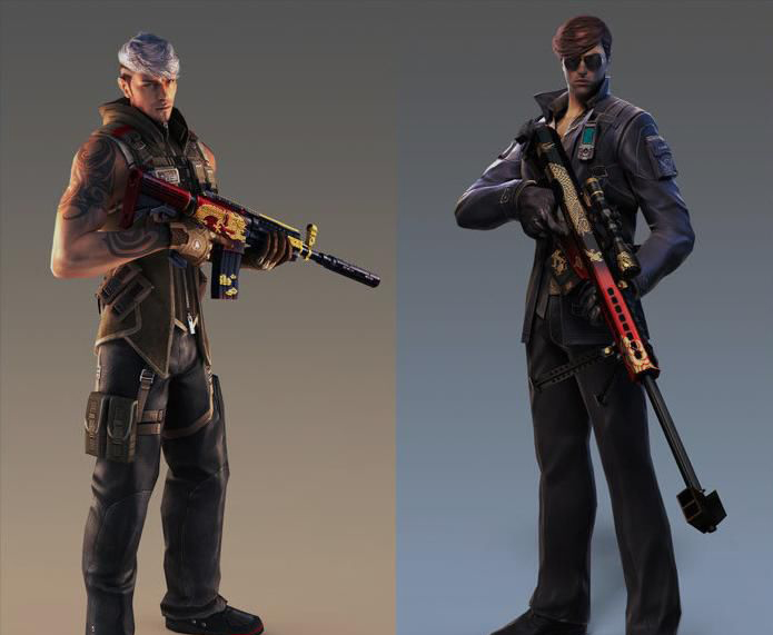 细数cf中的男角色,你心目中的英雄男角色是谁呢?