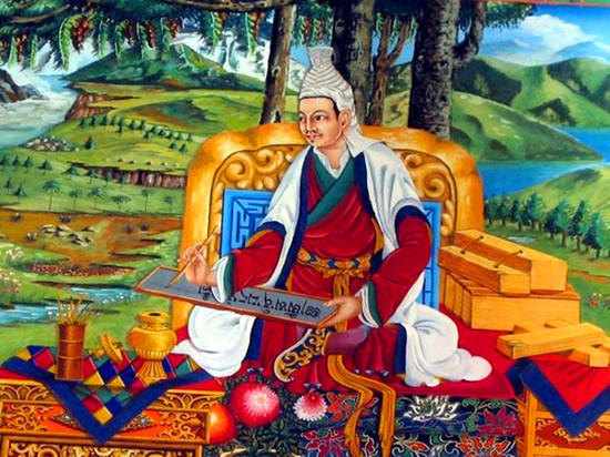 又集兵马万余,自为总管,蒋师仁为先锋,直扑天竺