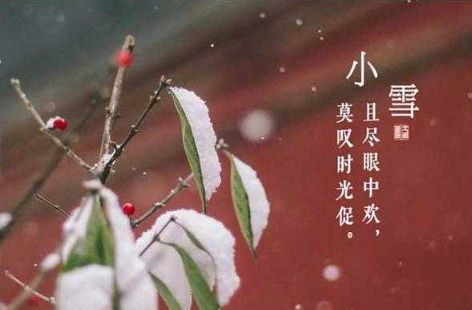 小雪节气的由来和风俗（小雪是什么节气 及由来和习俗）