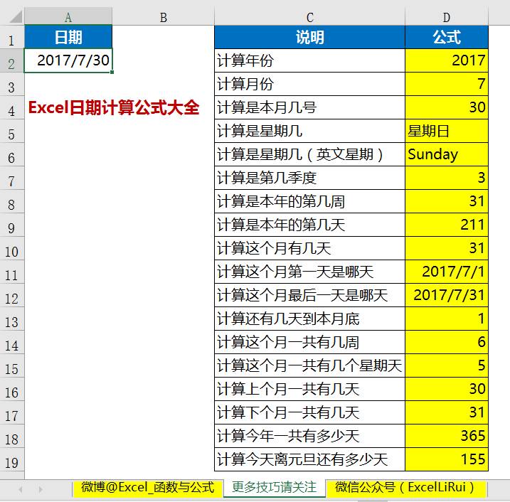 excel计算日期时间差excel日期加一年公式