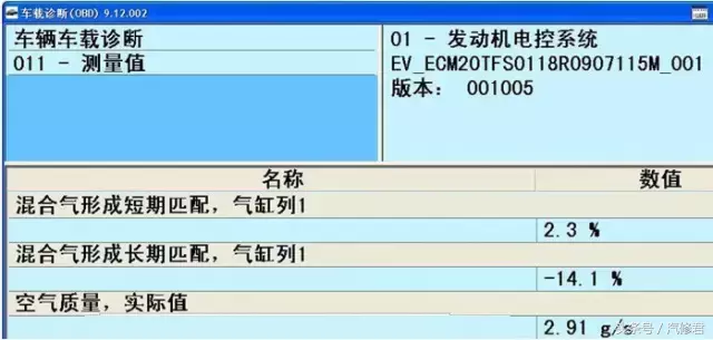 汽修君案例：奥迪轿车故障案例合集，奥迪Q5发动机故障灯报警等