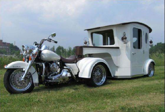 「龙腾设计」闲暇给自己设计了个轻量型、内折叠、小房车，^_^