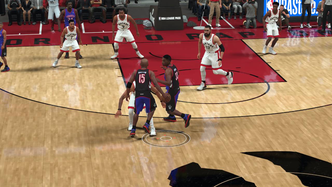 nba2k卡特扣篮动作有哪些(2K18球员玩法介绍：跨世纪的扣篮，文斯·卡特)