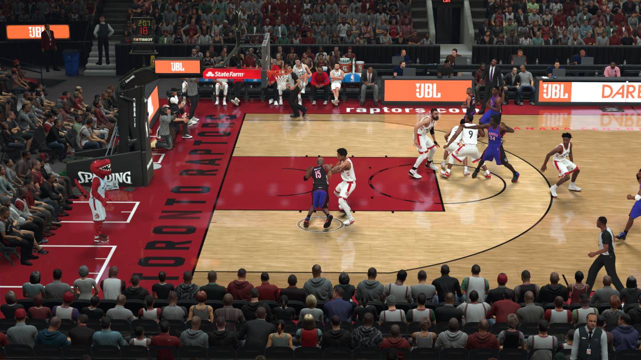 nba2k卡特扣篮动作有哪些(2K18球员玩法介绍：跨世纪的扣篮，文斯·卡特)