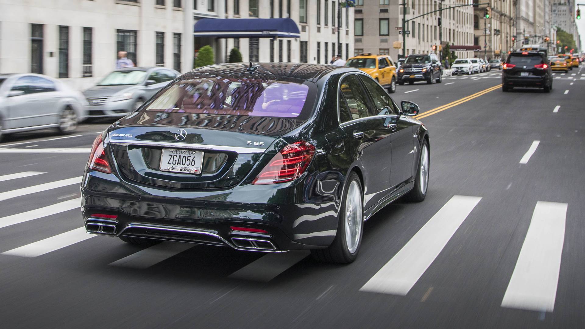 唯有向背影致敬！2018款梅赛德斯-AMG S65试驾体验