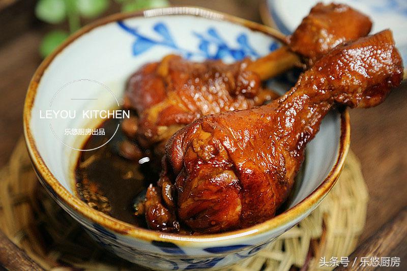 电饭锅炖鸡腿，颜色好又入味，简单到不能再简单
