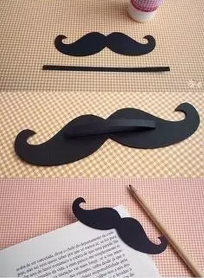 创意手工：陪孩子一起做这些简单又可爱的书签，让他爱上阅读！