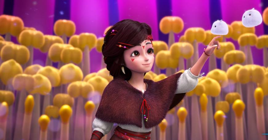 《熊出没》女神赵琳,纳雅人气直升,光头强这是要掉出前五的节奏