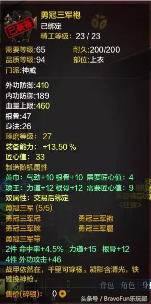 中国网游最贵装备排行榜，一件竟可换两套房！