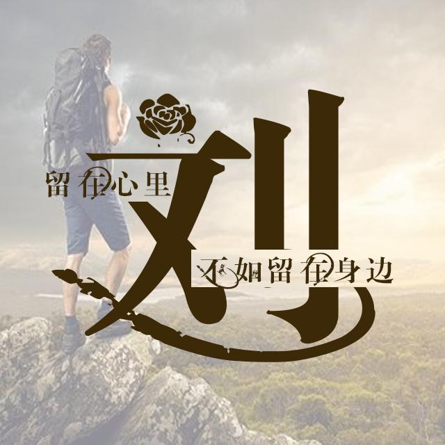 运动与励志主题姓氏壁纸：微信和QQ头像 朋友圈 百家姓