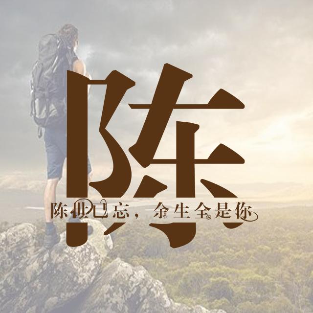 运动与励志主题姓氏壁纸：微信和QQ头像 朋友圈 百家姓