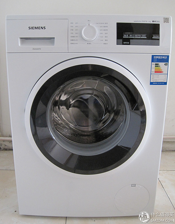 SIEMENS 西門子 WM10P1601W 變頻滾筒洗衣機 8kg 使用感受
