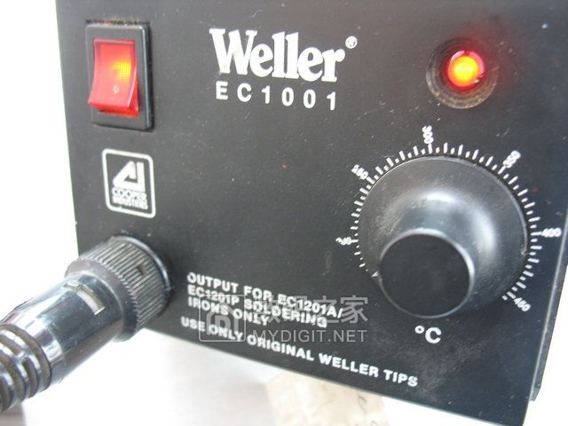 闲来无事，拆修早期美国原装的威乐焊台(Weller-EC1001)