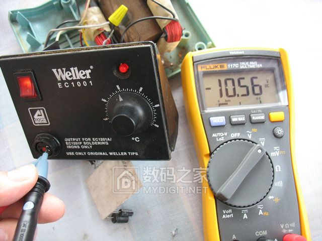 闲来无事，拆修早期美国原装的威乐焊台(Weller-EC1001)
