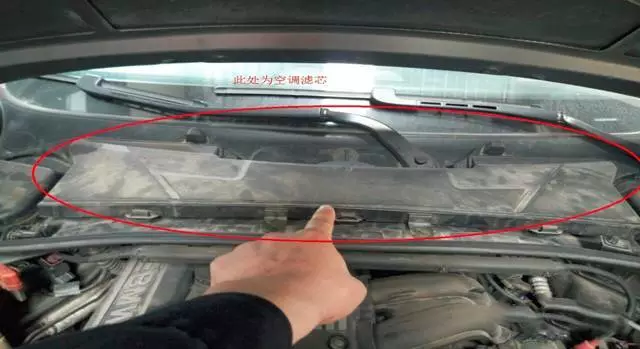 各车型空调滤清器拆装位置