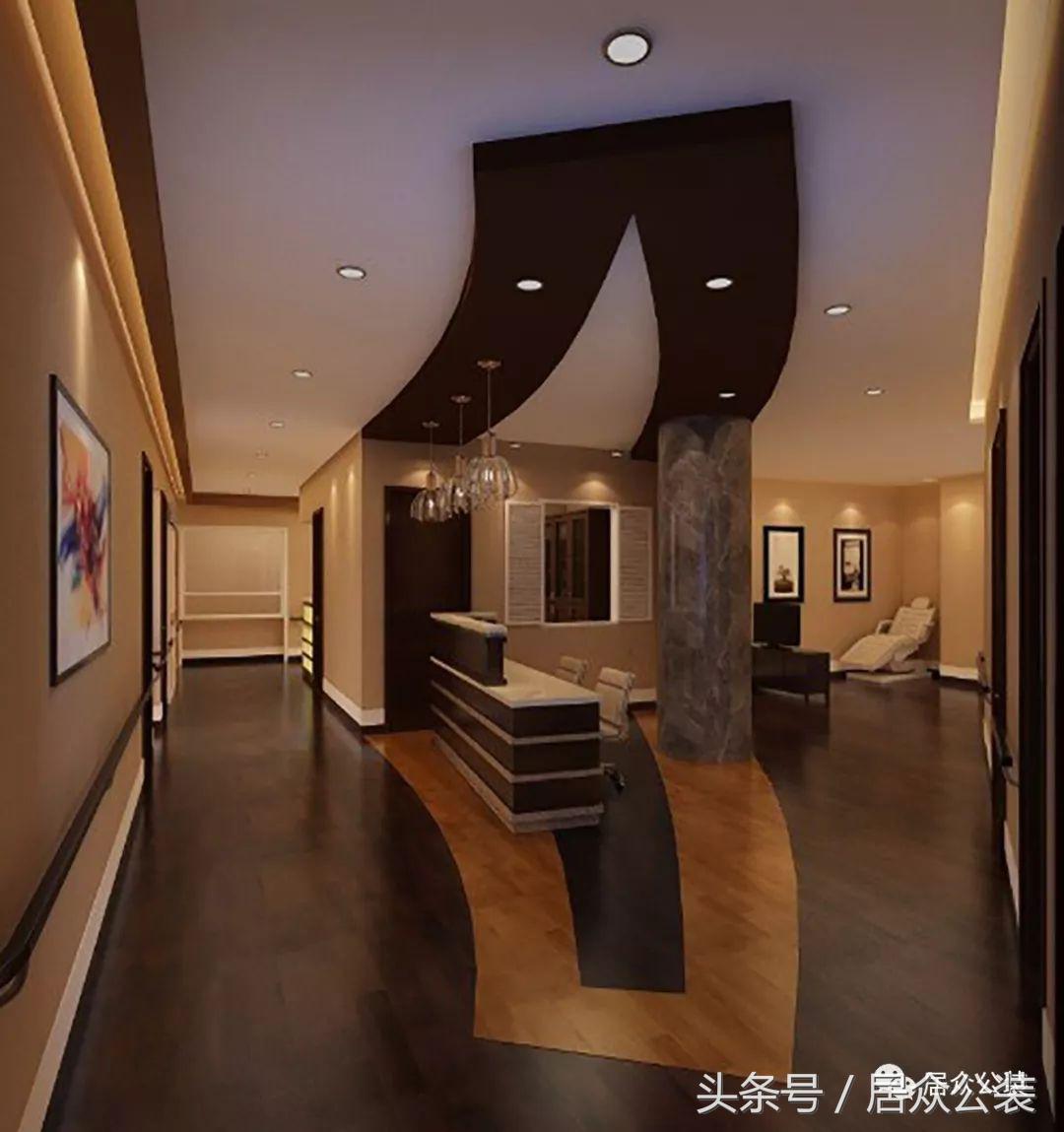 美容院案例-不容错过的1300㎡的loft现代中式！