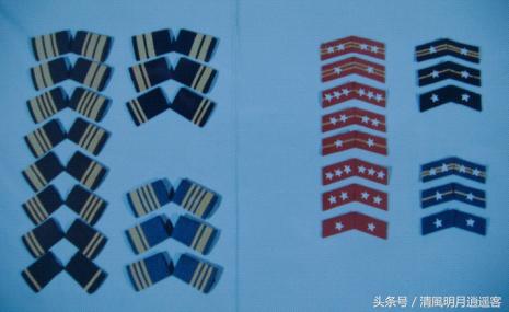 87式军衔标志的几套方案，你觉得哪个好看？