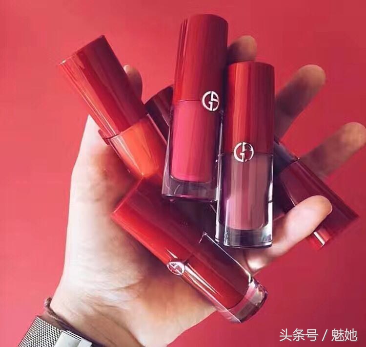 阿瑪尼熱門口紅試色合集,總有一款是你的最愛!