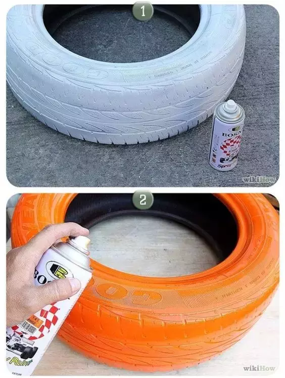 「旧物利用」|废旧轮胎还可以这么有用,这么美!厉害了!