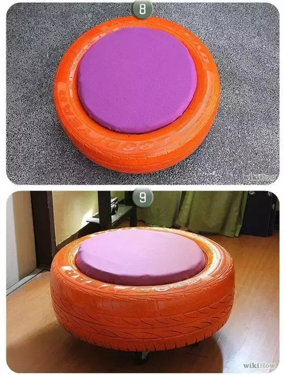 「旧物利用」|废旧轮胎还可以这么有用,这么美!厉害了!