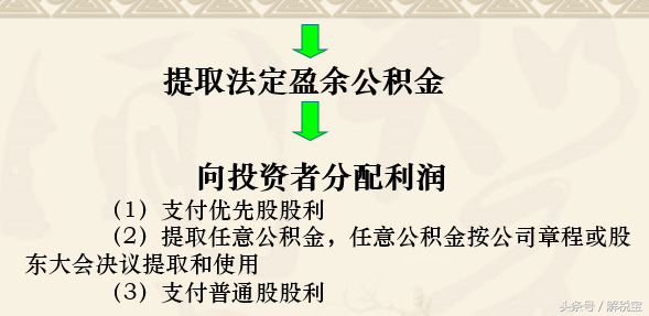 利润分配的顺序是怎样的，公司净利润的具体分配顺序