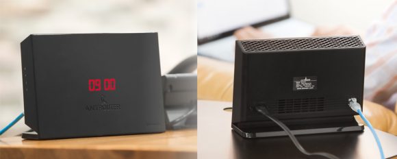 莱特币(LTC)矿机,一个集挖币WiFi路由器钟表三合一的设备