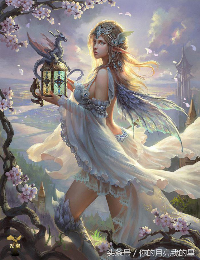 十二星座的专属精灵公主,仙女下凡,美艳不可方物