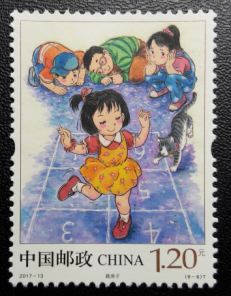 跳房子游戏玩法教程：简单绘制方法教你画出经典地面图案