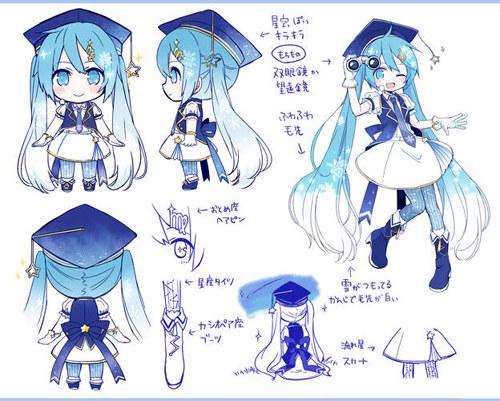 初音未来2019cosplay雪初音