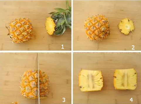 所用到的厨具:菜刀,水果刀原料:凤梨1个,盐少许凤梨怎么切皮简单