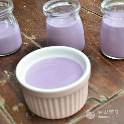 紫薯布丁的做法