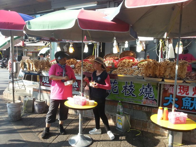 台湾游之淡水老街——美食不要不要