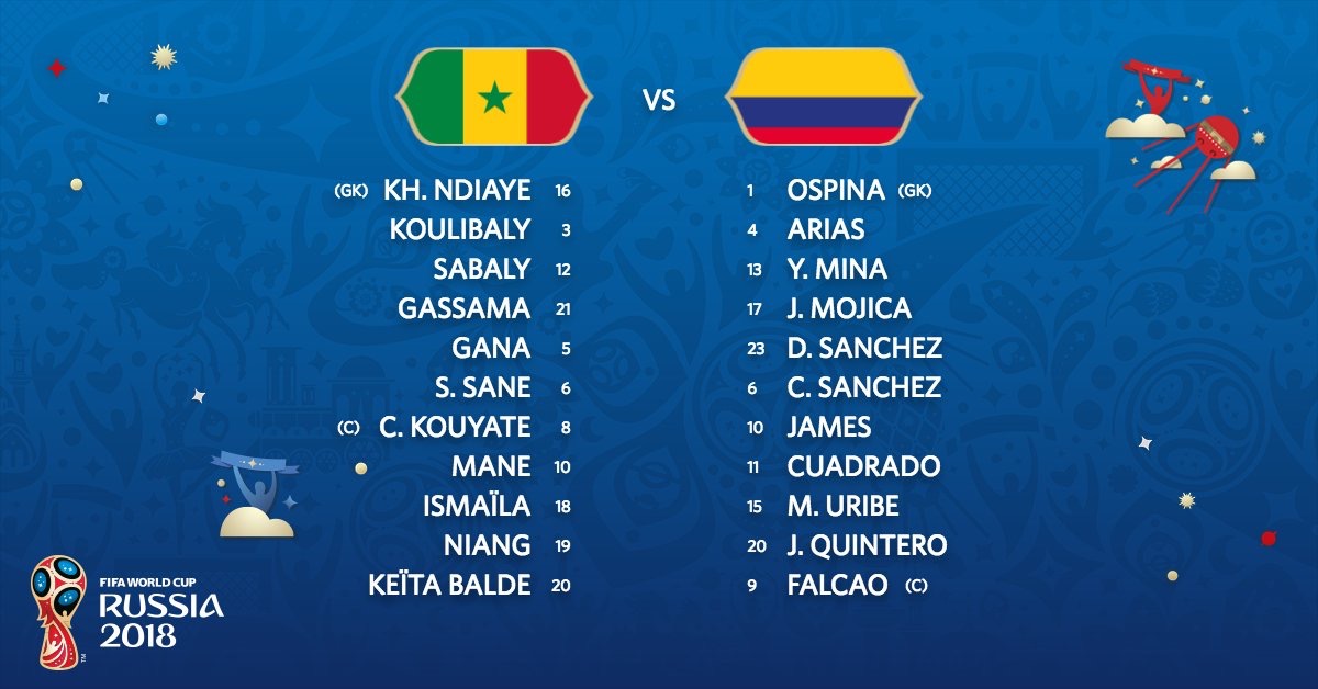 世界杯h组比赛战况(世界杯H组：哥伦比亚1-0塞内加尔头名出线，日本0-1不敌波兰以公平竞赛分惊险晋级)