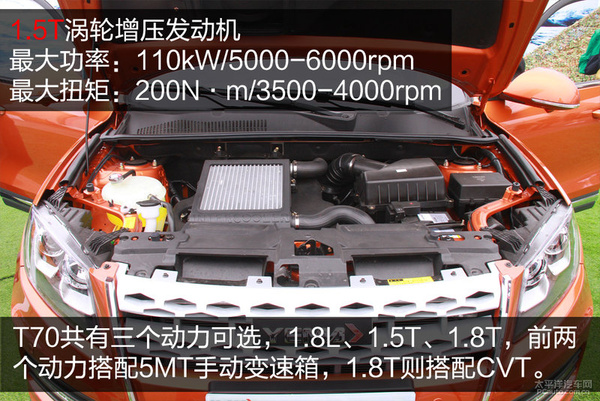 良心质造！实拍体验：2016款野马汽车T70