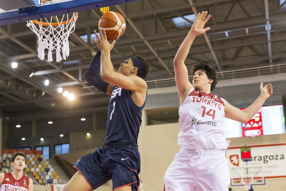 fiba世界杯u17比分直播(U17世锦赛第二比赛日战报：西班牙险胜立陶宛 中华台北告负)