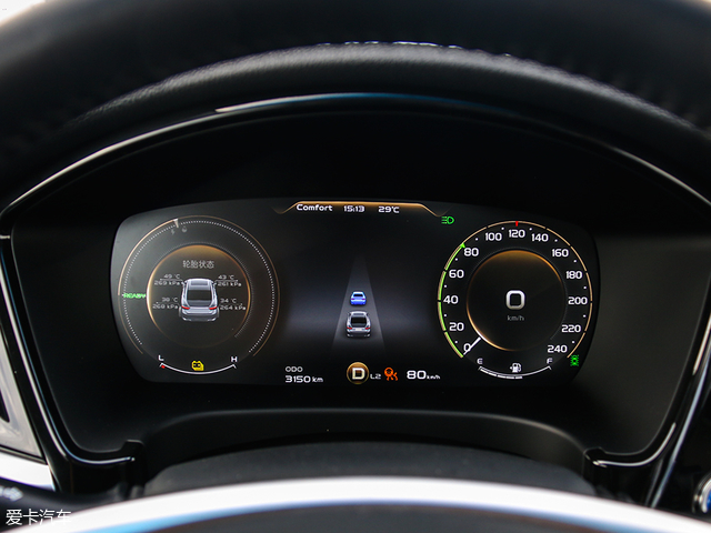 触手可及的智能 博瑞GE L2智能驾驶测试