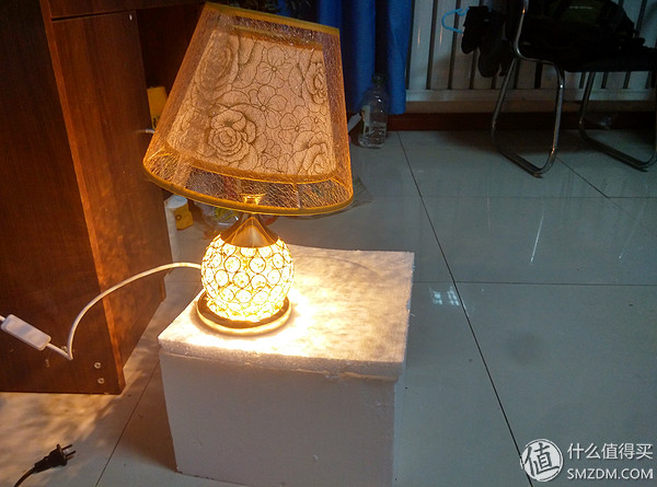 为装修存货之灯具--中式陶瓷台灯+ 欧式水晶台灯