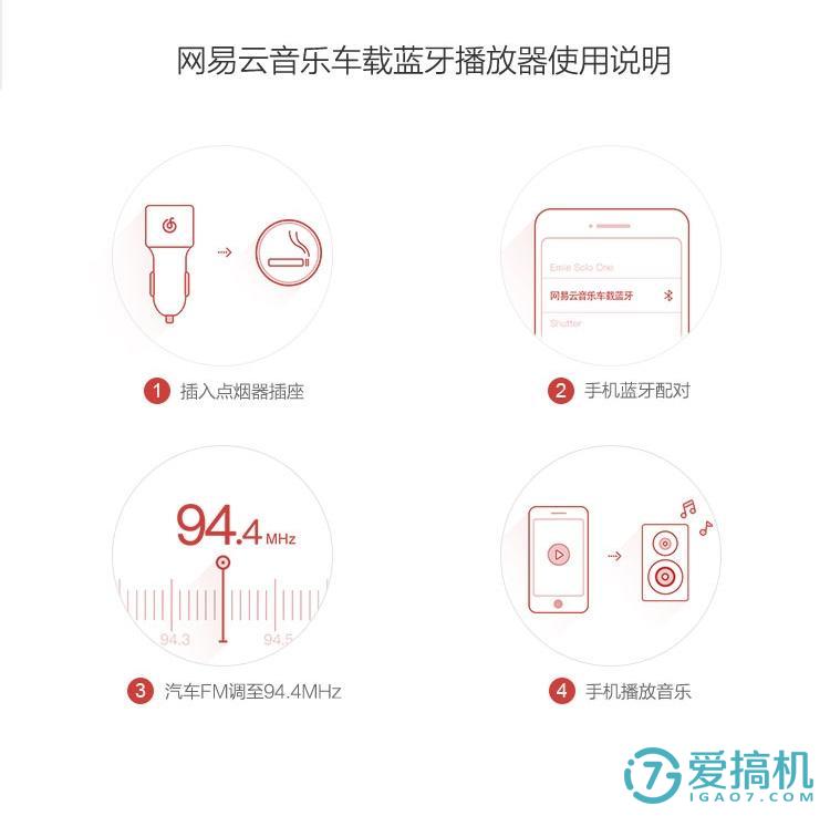 私家车的好伴侣-网易（Netease）云音乐车载蓝牙播放器 试用报告