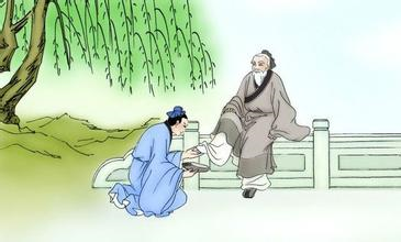张良拜师的传说