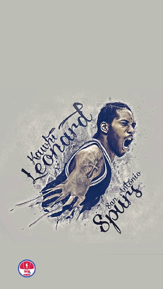 伦纳德头像(防守詹姆斯最好的球员,莱昂纳德(你没见过卡哇伊的壁纸))